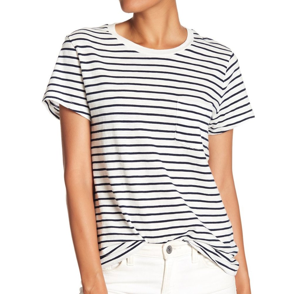 Madewell Short Sleeve Stripe T-Shirt
